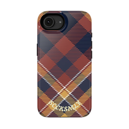 Harvest Tartan Phone Case for Apple