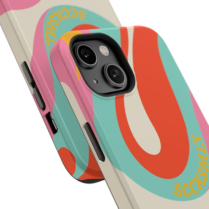 Psychodelic Acid Swirl Phone Case for Apple