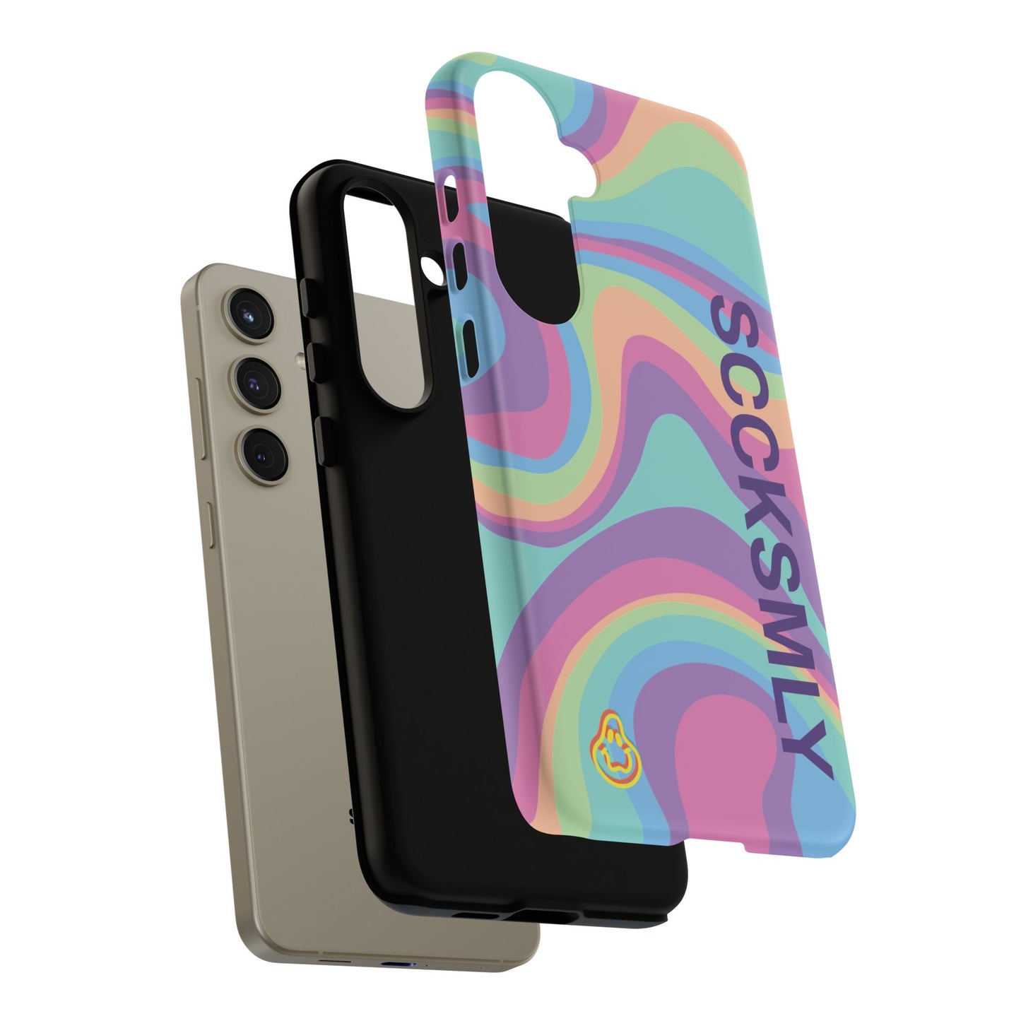 Pastel Swirl Phone Case for Samsung
