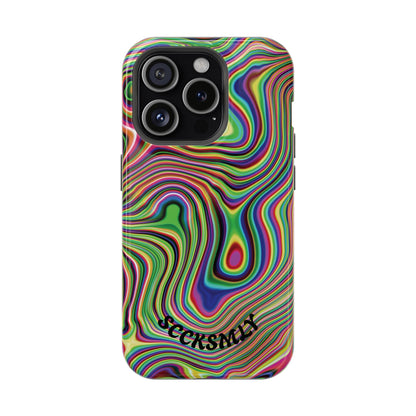 Acid Swirl Phone Case for Apple