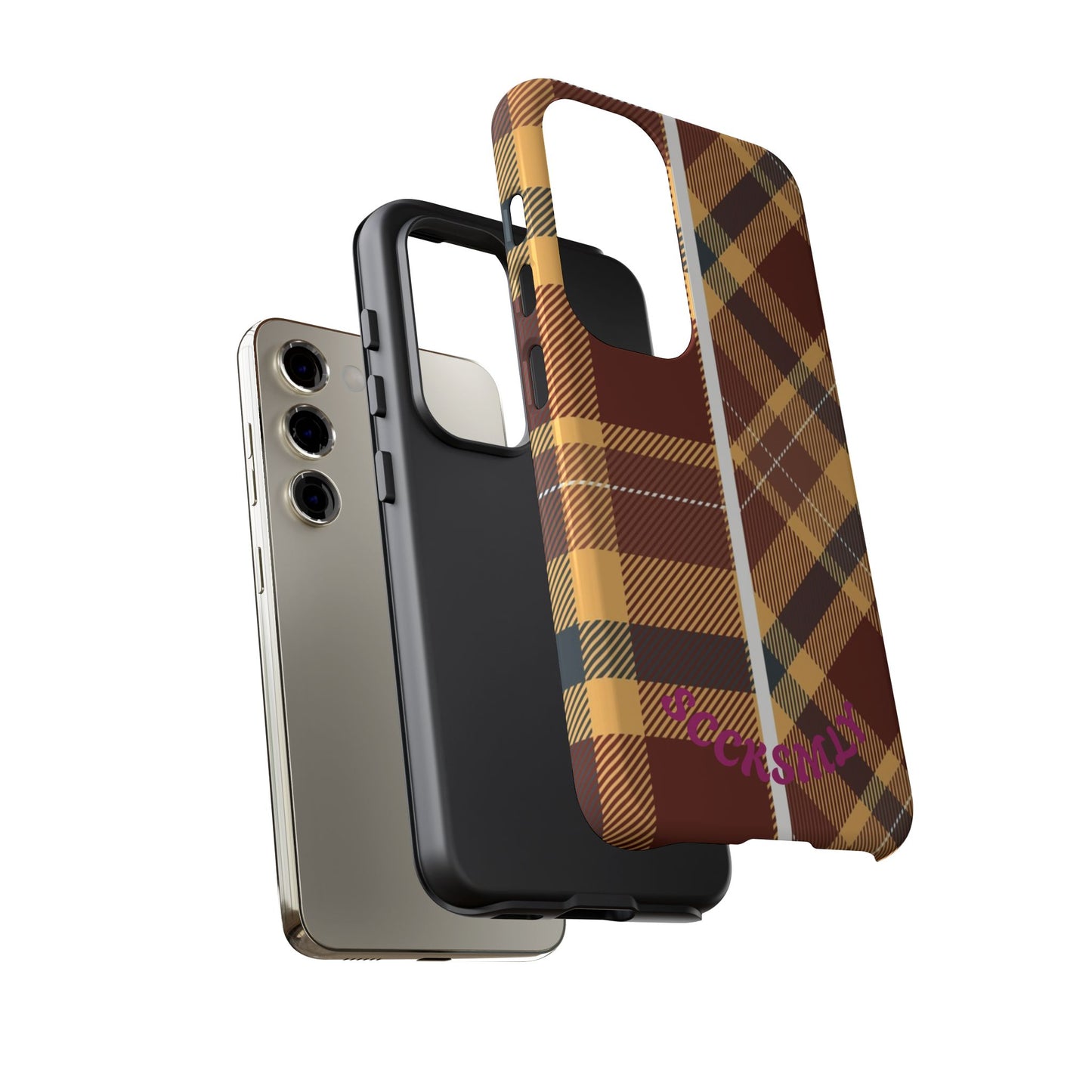 Autumn Plaid Phone Case for Samsung