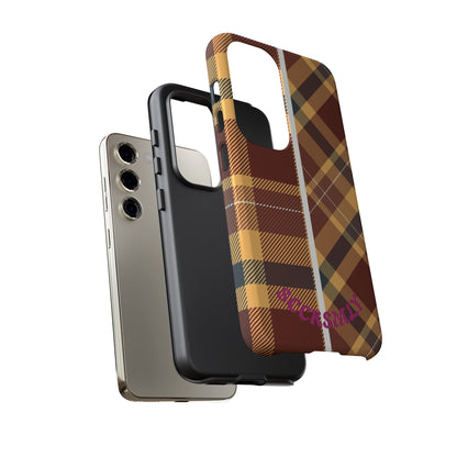 Autumn Plaid Phone Case for Samsung