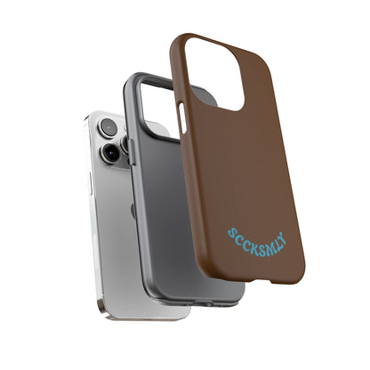SOLID Chocolate Coco Tough Case for Apple