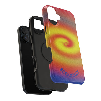 Toxic Spiral Tough Phone Case for Apple