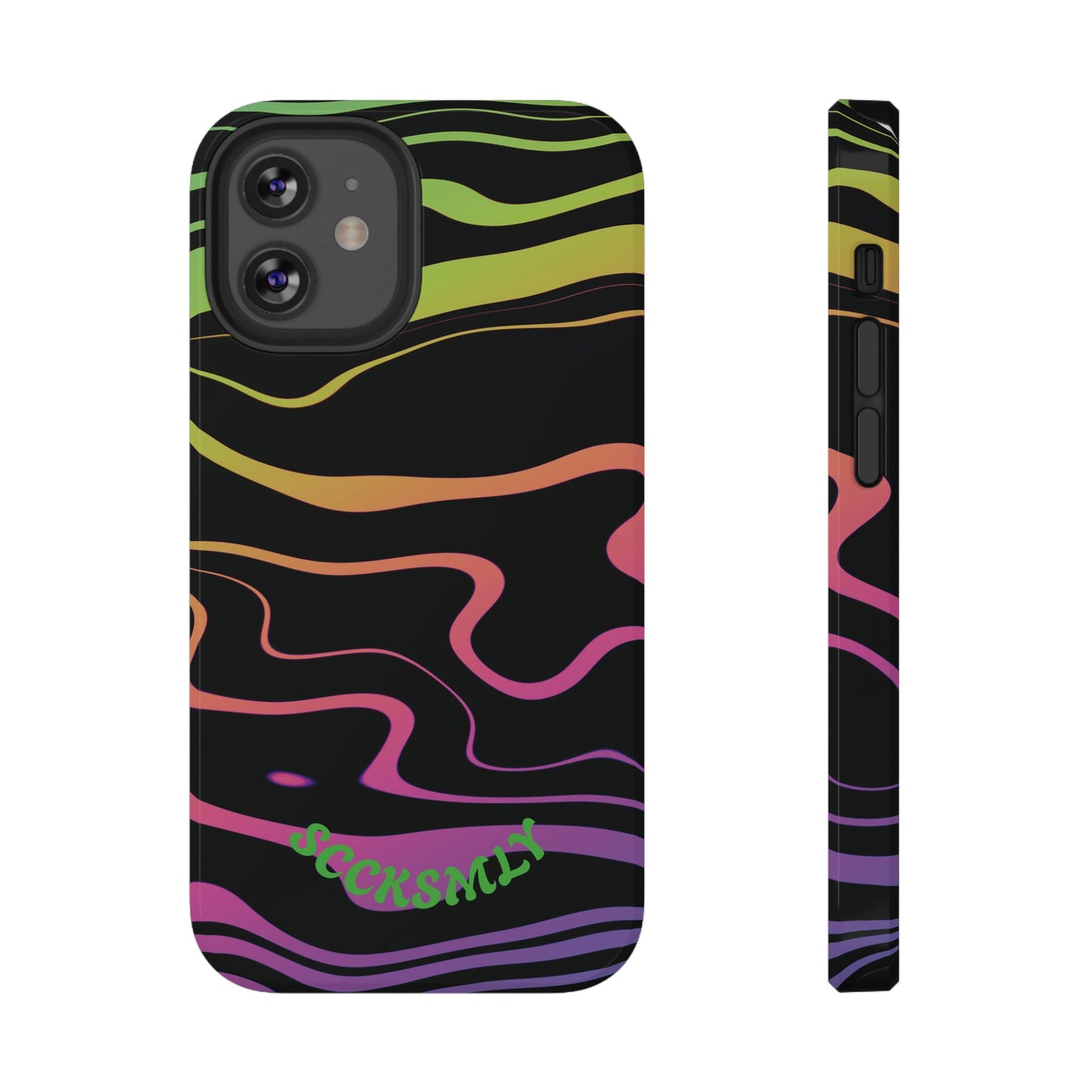 Dark Rainbow Phone Case for Apple
