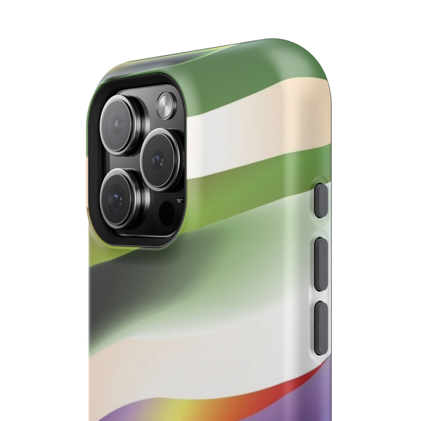 Green Waves Phone Case for Apple