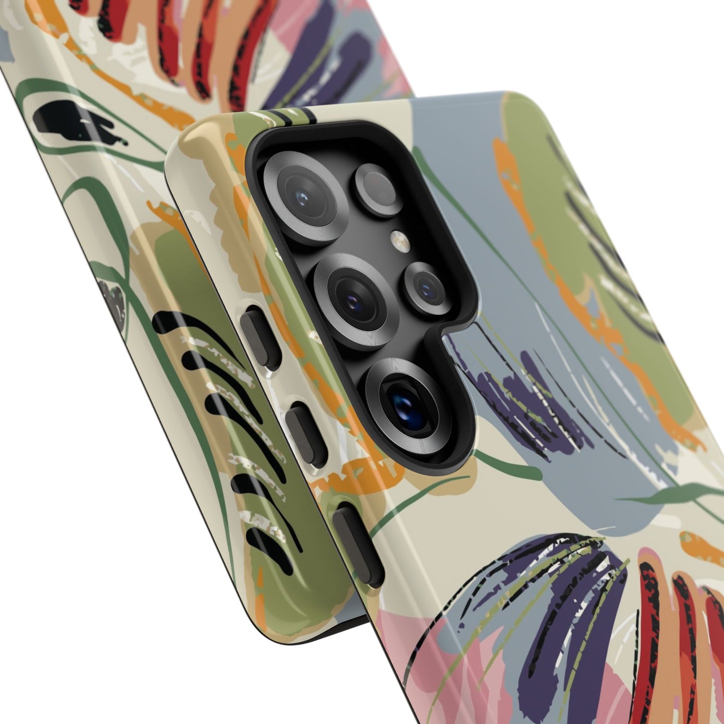 Botanical Strokes Palette Tough Phone Case for Samsung