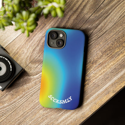 Gradient Heatwave Tough Phone Case for Apple