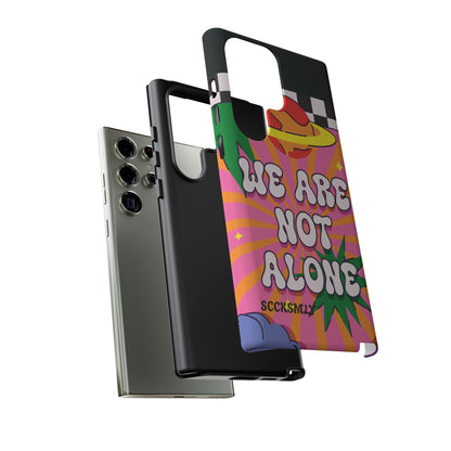 WE ARE NOT ALONE Tough Phone Case for Samsung