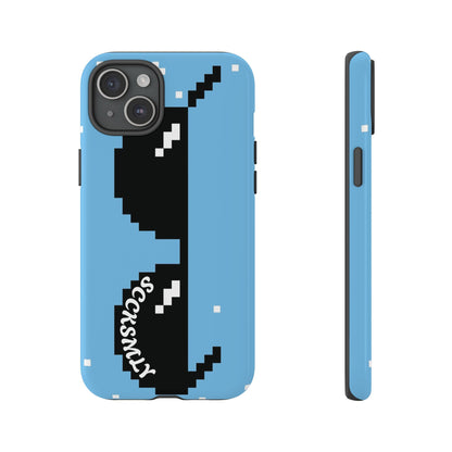 Pixel Glass Tough Phone Case for Apple
