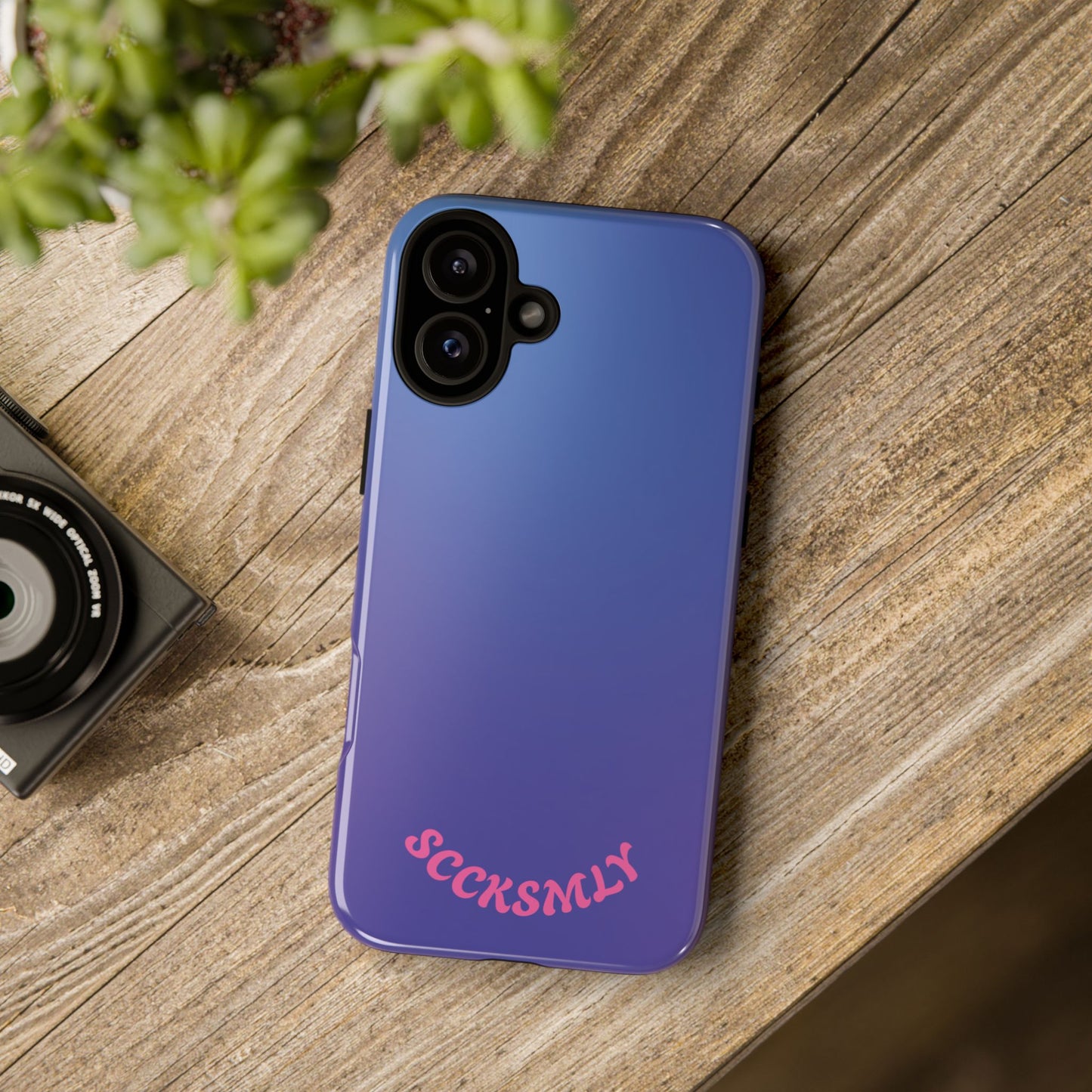Berry Pop Gradient Tough Phone Case for Apple