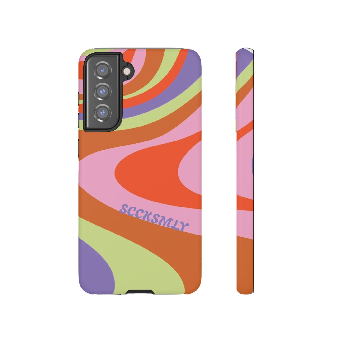 Curvy Swirl Phone Case for Samsung