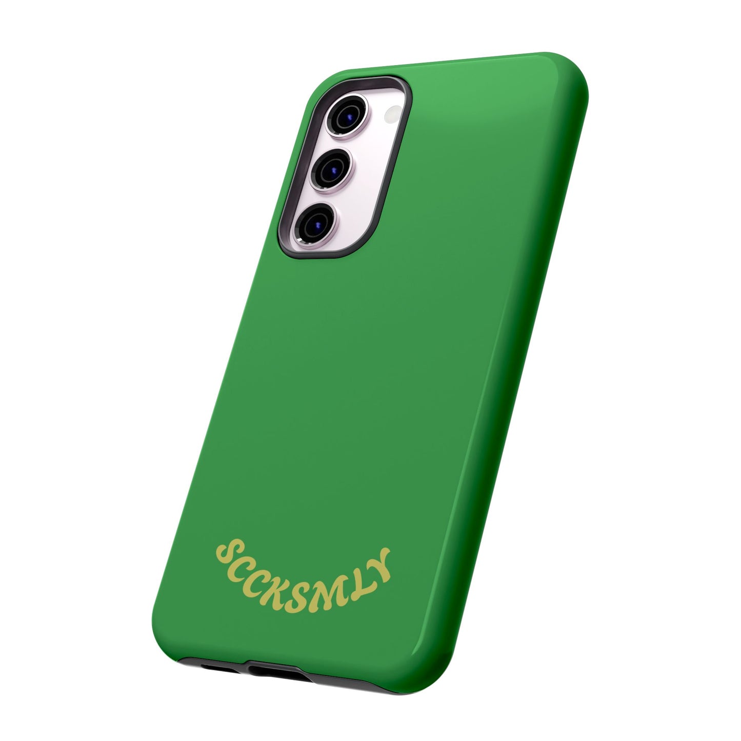SOLID Green Grin Tough Case for Samsung