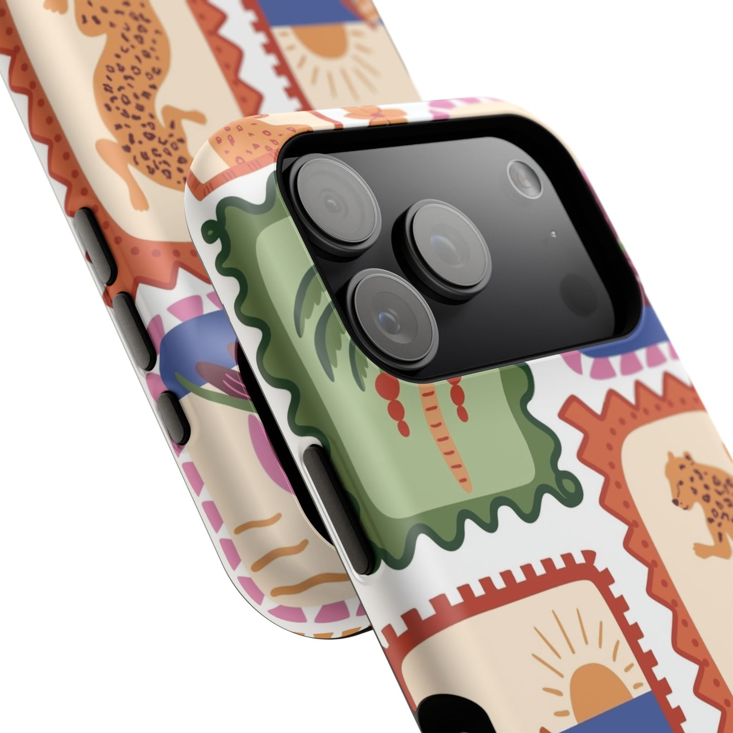 Tropical Print Phone Case for Apple