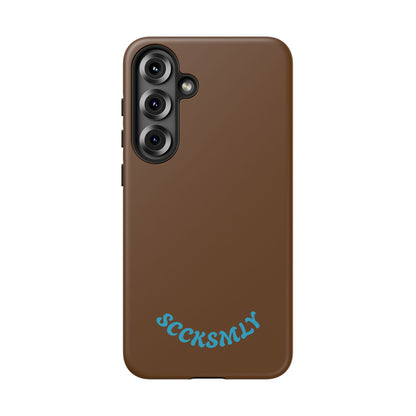 SOLID Chocolate Coco Tough Case for Samsung