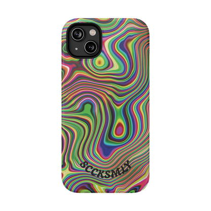 Acid Swirl Phone Case for Apple