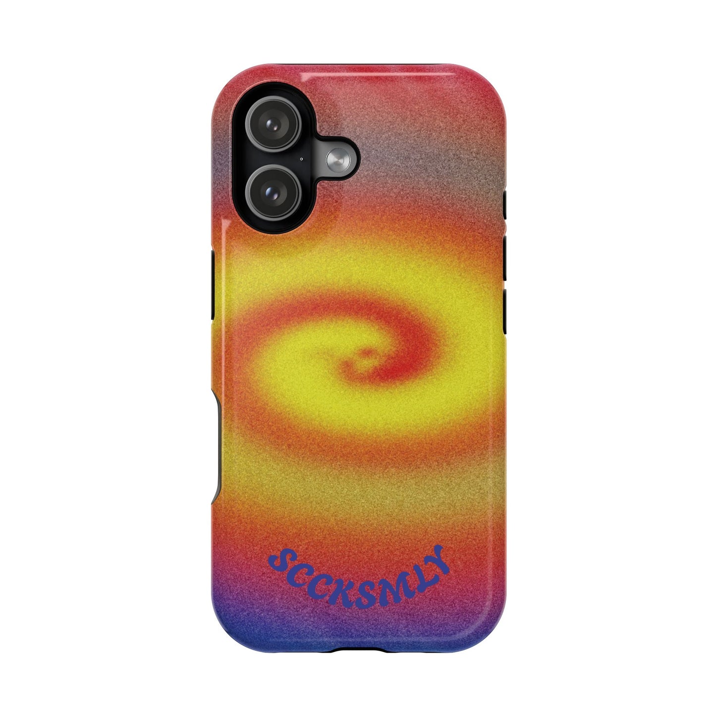 Toxic Spiral Tough Phone Case for Apple