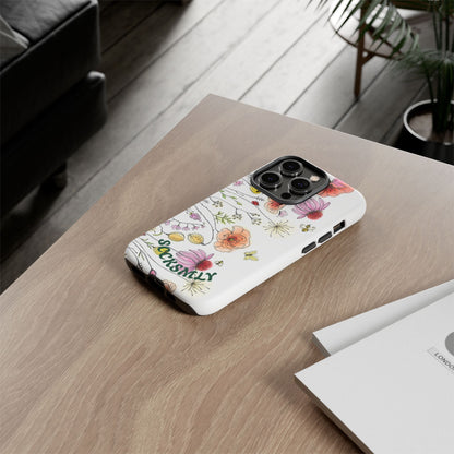 Wonderful Garden Tough Phone Case for Apple