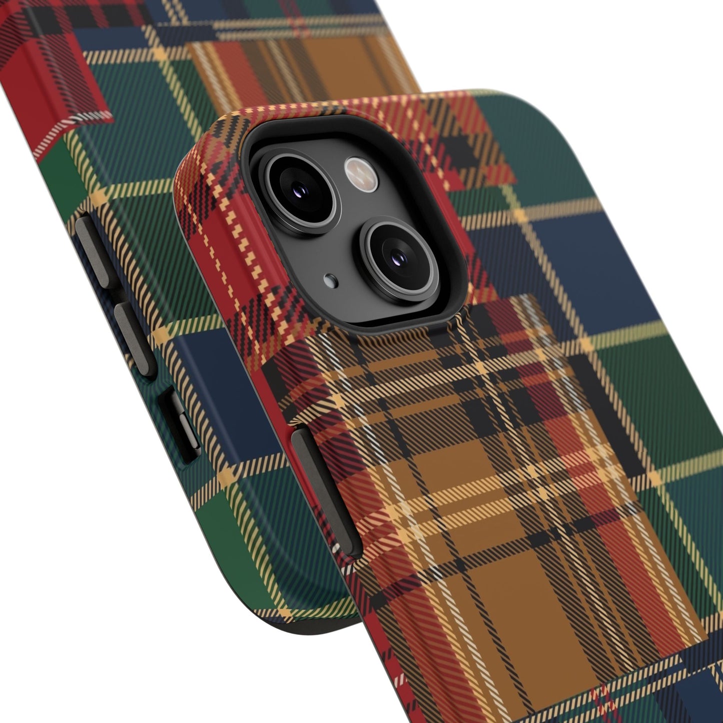 Heritage Hues Patchwork Tough Phone Case for Apple
