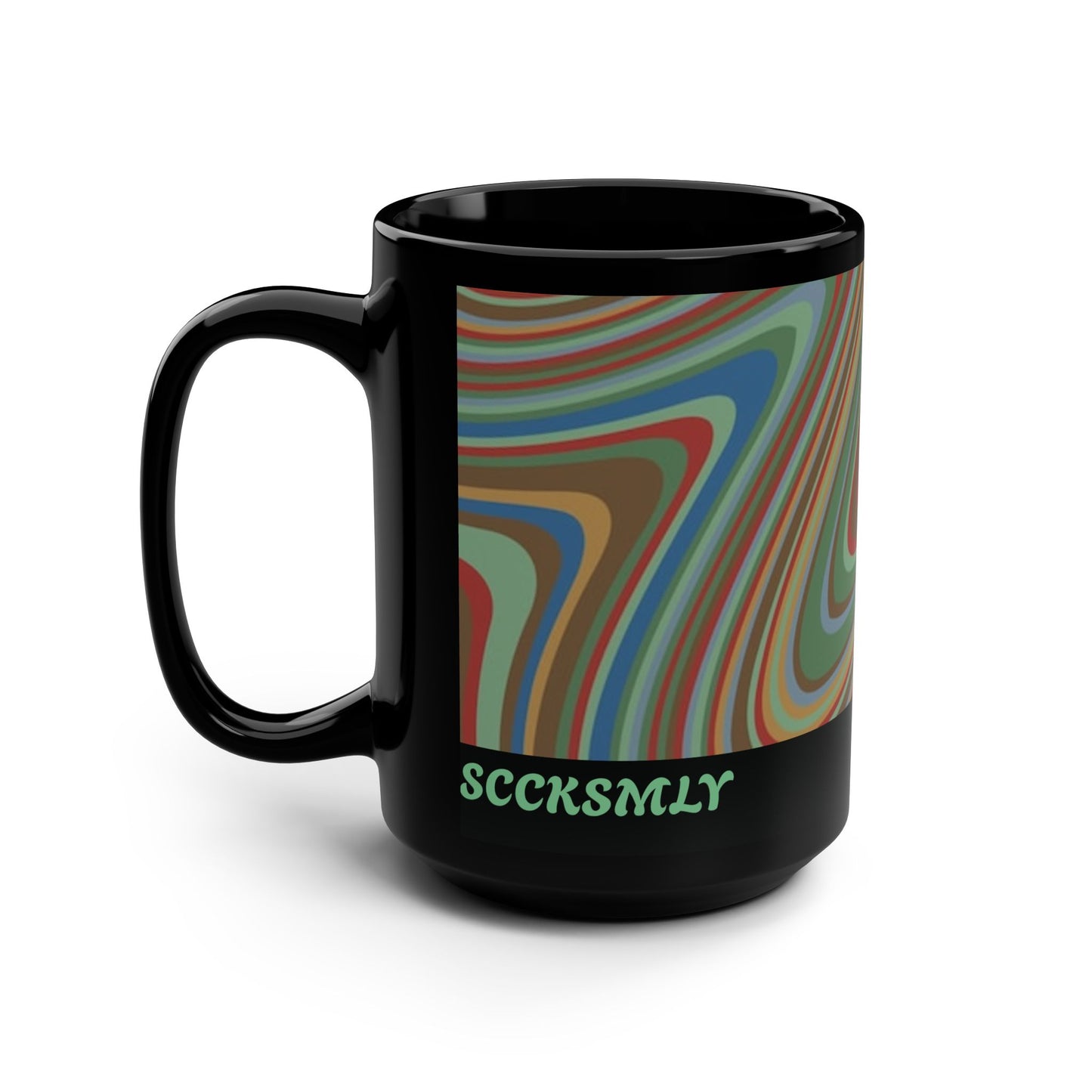 Mug The Morning Maze 15 oz - Black