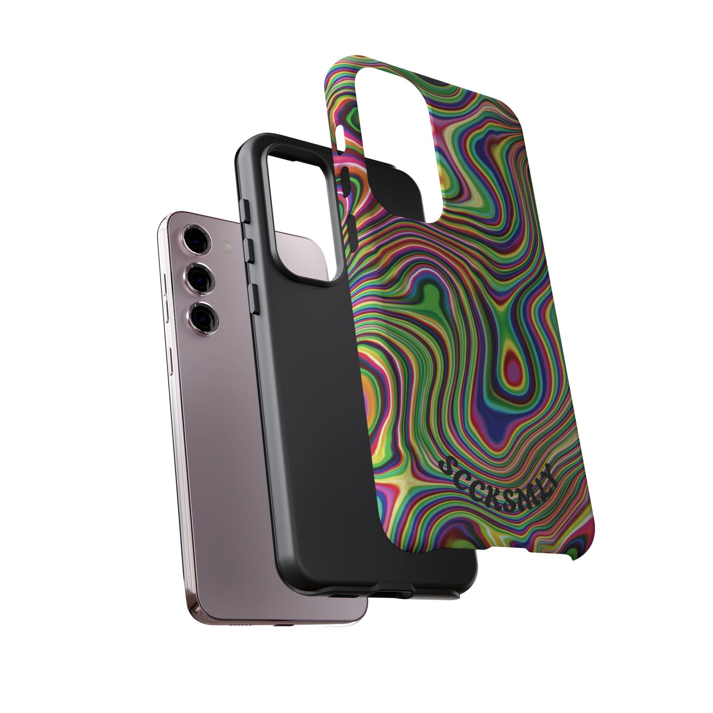 Acid Swirl Phone Case for Samsung