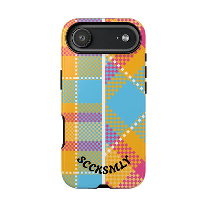 Pattern Punch Phone Case for Apple