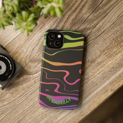 Dark Rainbow Phone Case for Apple
