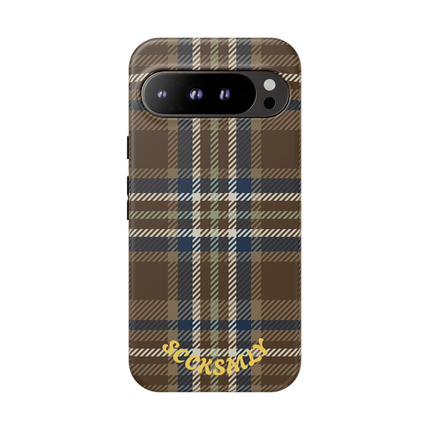 Earth and Sky Plaid Phone Case for Google Pixel