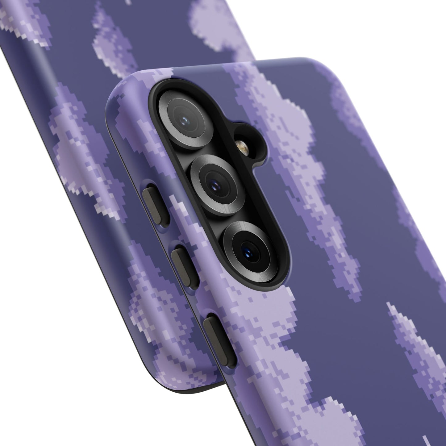 Lilac Pixel Cloud Tough Phone Case for Samsung