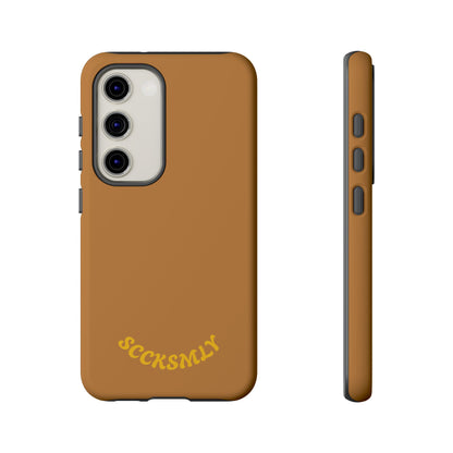 SOLID Spice Caramel Tough Case for Samsung