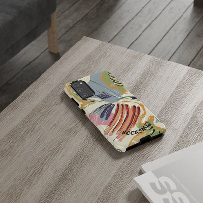 Botanical Strokes Palette Tough Phone Case for Samsung