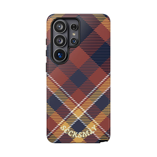 Harvest Tartan Phone Case for Samsung