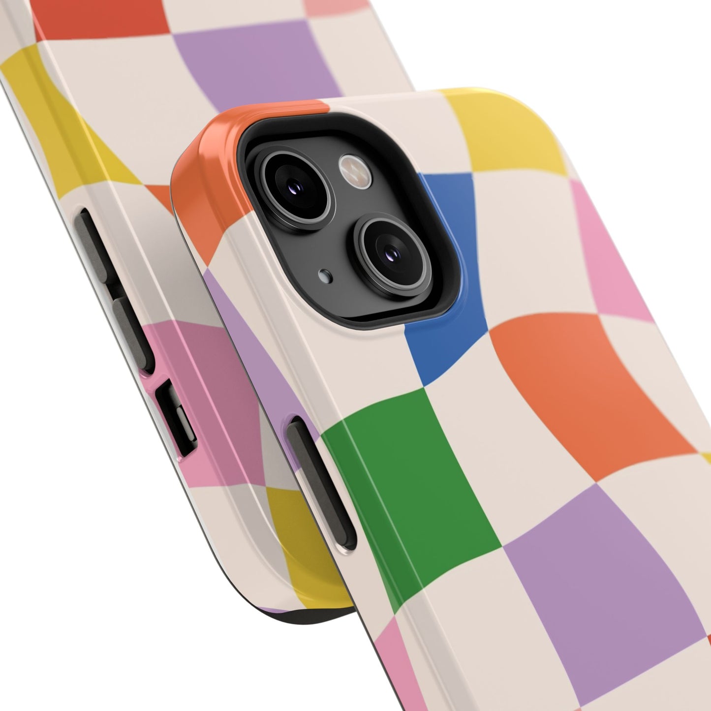 Checker Flicker Phone Case "IOS or Apple"