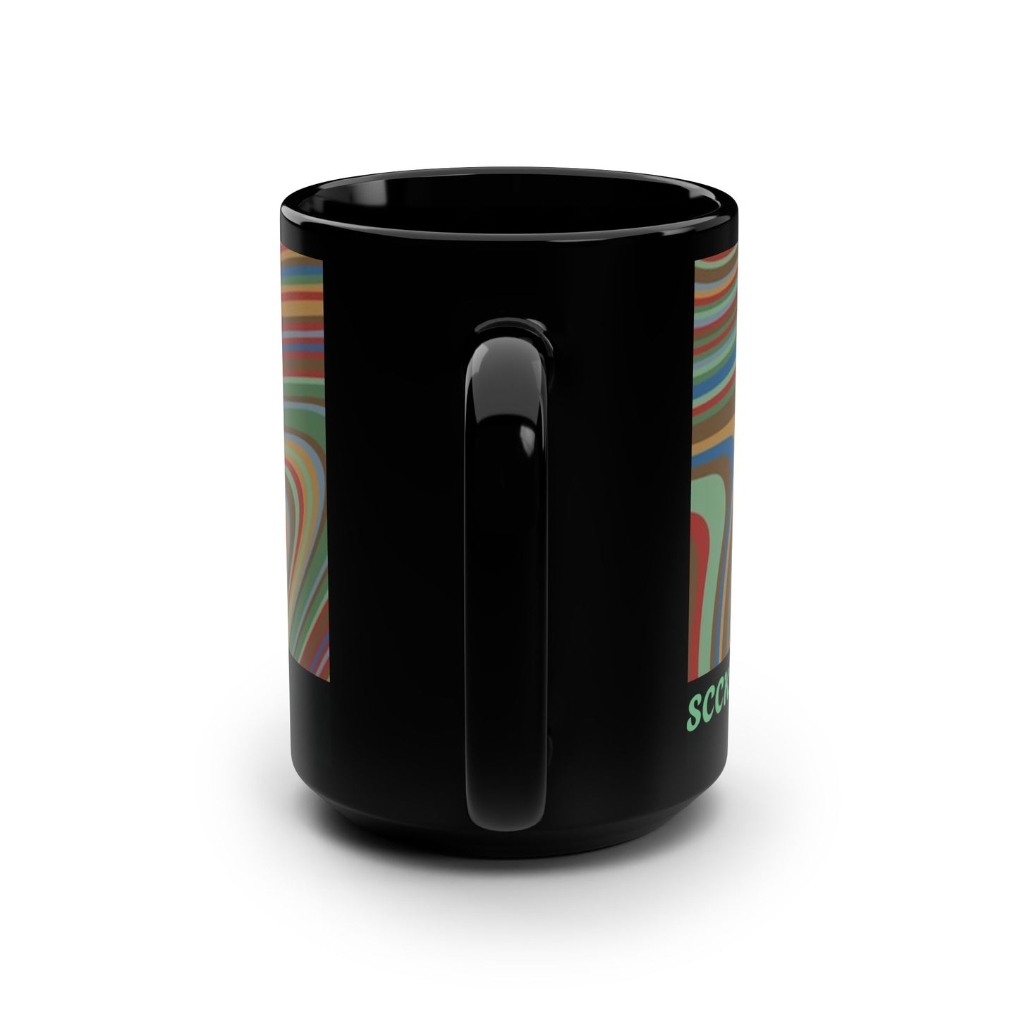Mug The Morning Maze 15 oz - Black