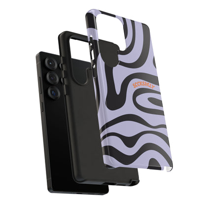 Purple Swirl Phone Case for Samsung