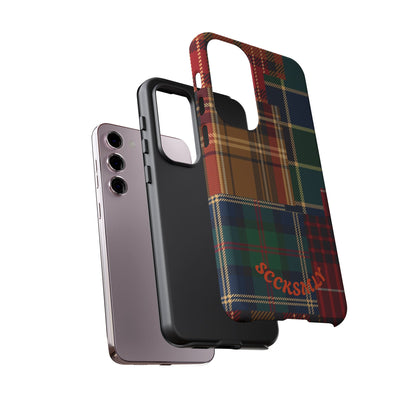 Heritage Hues Patchwork Tough Phone Case for Samsung