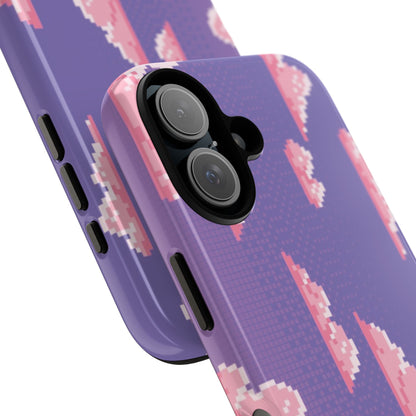 Purple Cotton Candy Sky Tough Phone Case for Apple