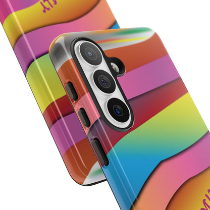 Modern Retro Rainbow Phone Case for Samsung