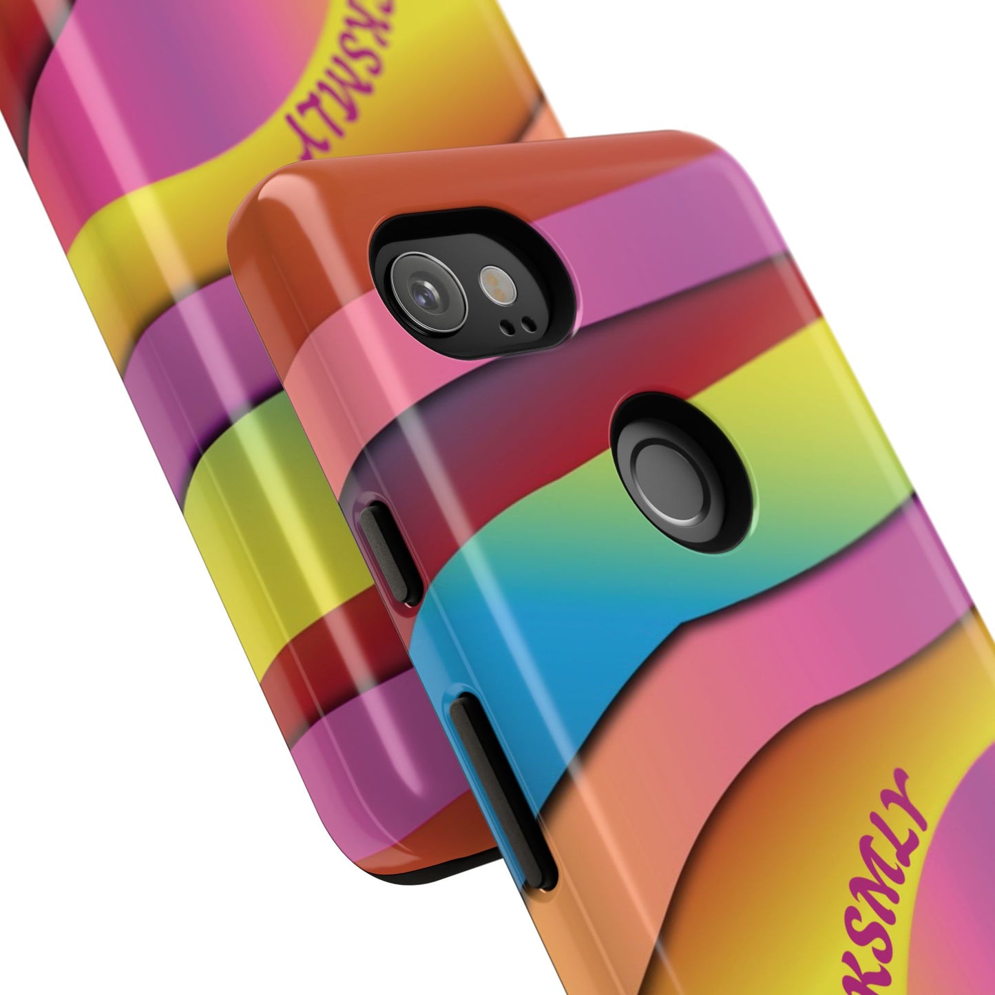 Modern Retro Rainbow Phone Case for Google Pixel