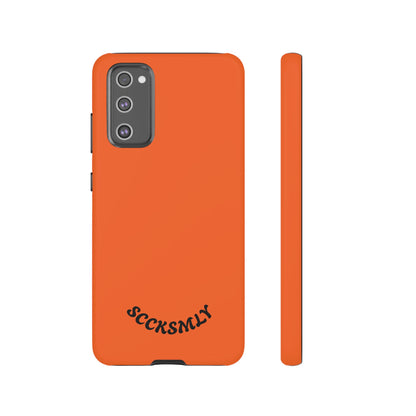 SOLID Tangerine Tough Case for Samsung