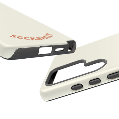 Toasted Eggshell Tough Phone Case for Samsung