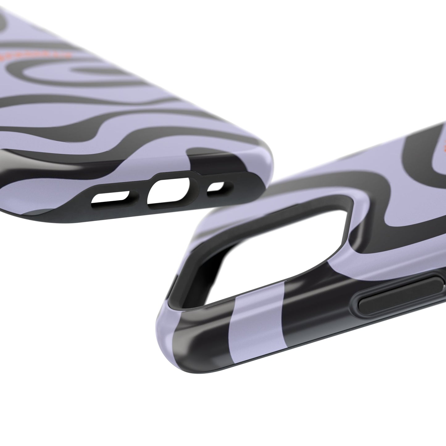 Purple Swirl Phone Case for "IOS or Apple"