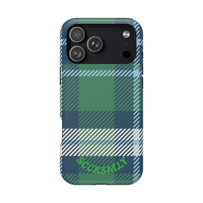 Earth and Sky Plaid Phone Case for Apple