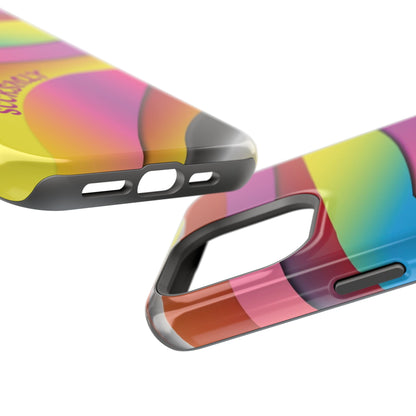 Modern Retro Rainbow Phone Case for Apple