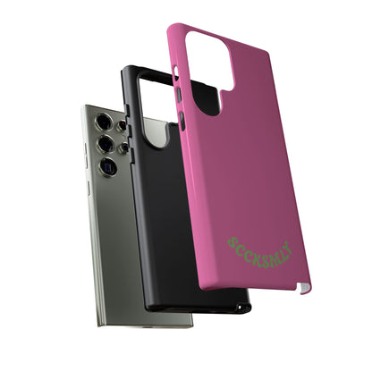 SOLID Sweet Static Pink Tough Case for Samsung