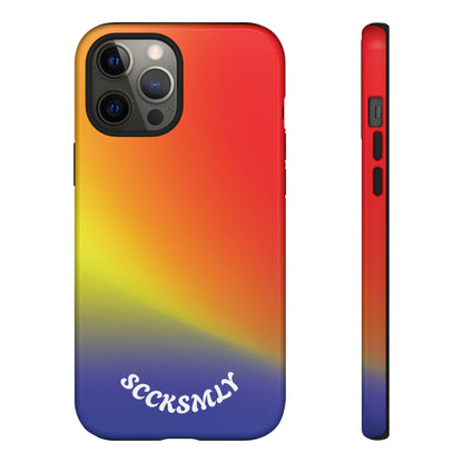 Volcanic Rain Tough Phone Case for Apple