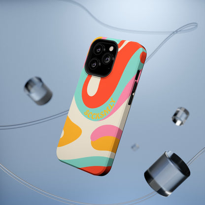 Psychodelic Acid Swirl Phone Case for Apple