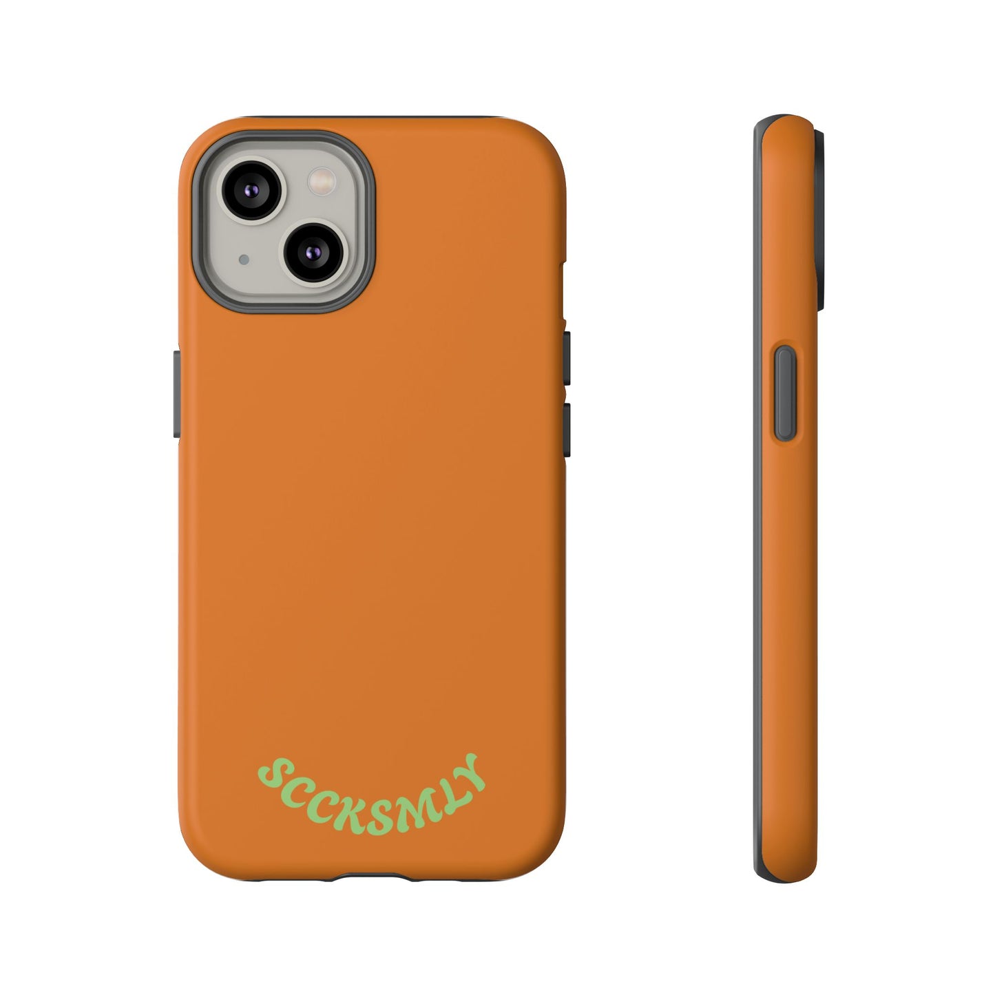 SOLID Terracotta Caoal Tough Case for Apple