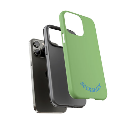 SOLID Sour Lime Tough Case for Apple