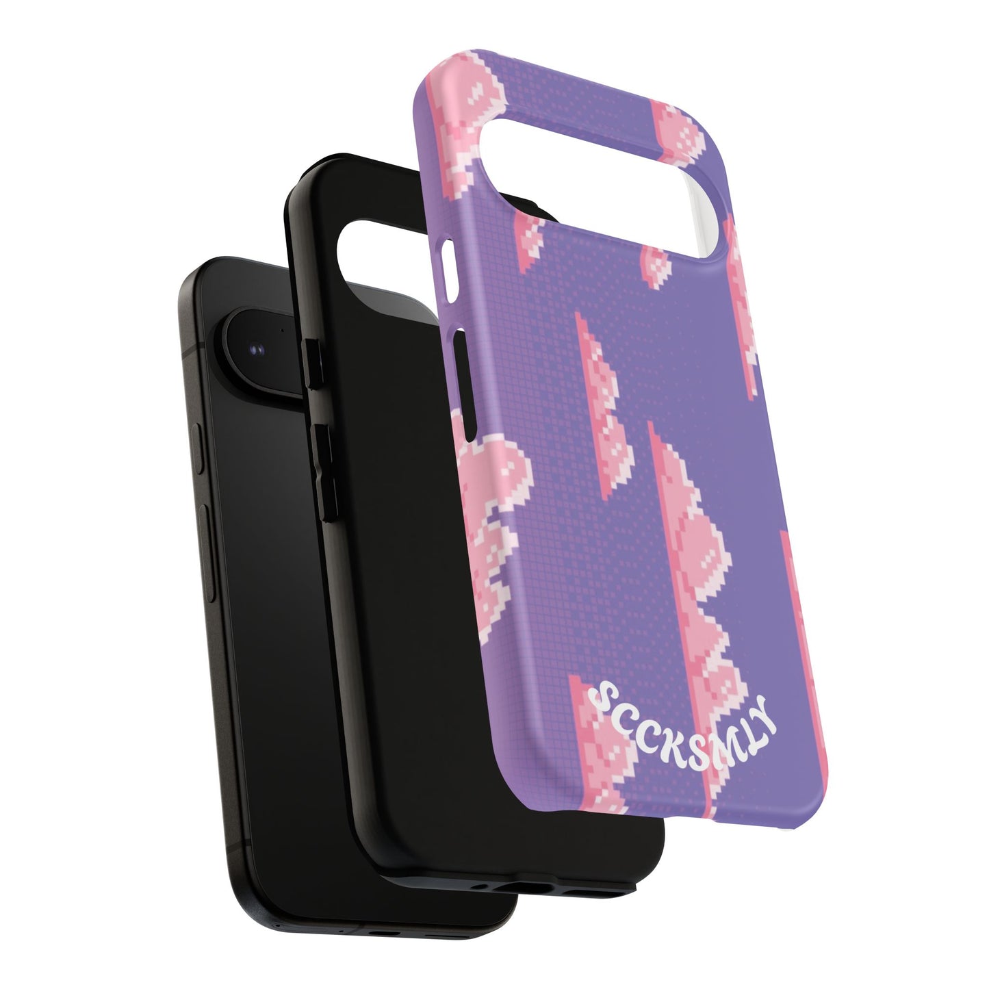 Purple Cotton Candy Sky Tough Phone Case for Google Pixel